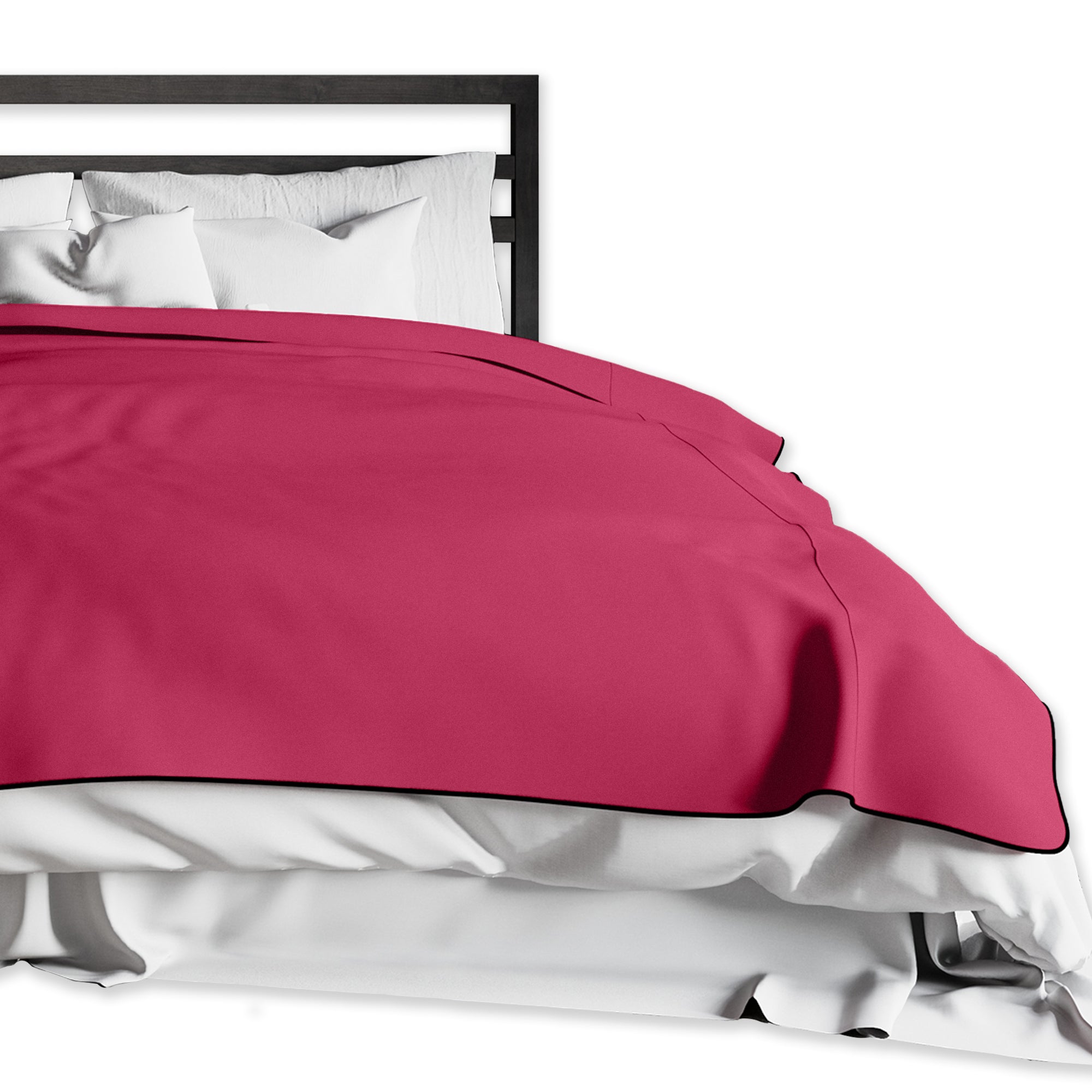 Fascinator Lush Throw  Merlot Microvelvet