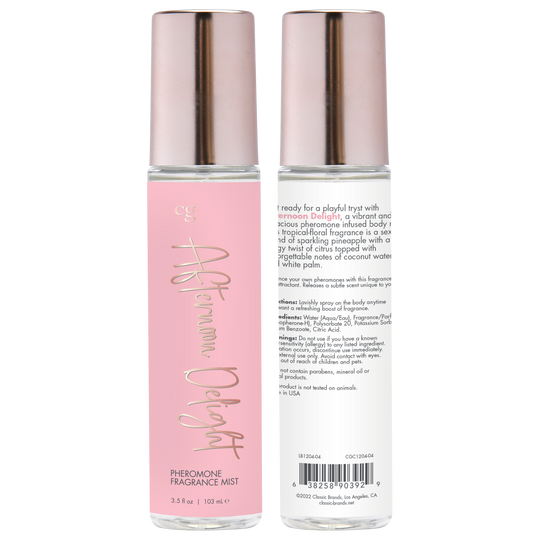 AFTERNOON DELIGHT Fragrance Body Mist with Pheromones