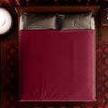 Fascinator Lush Throw  Merlot Microvelvet