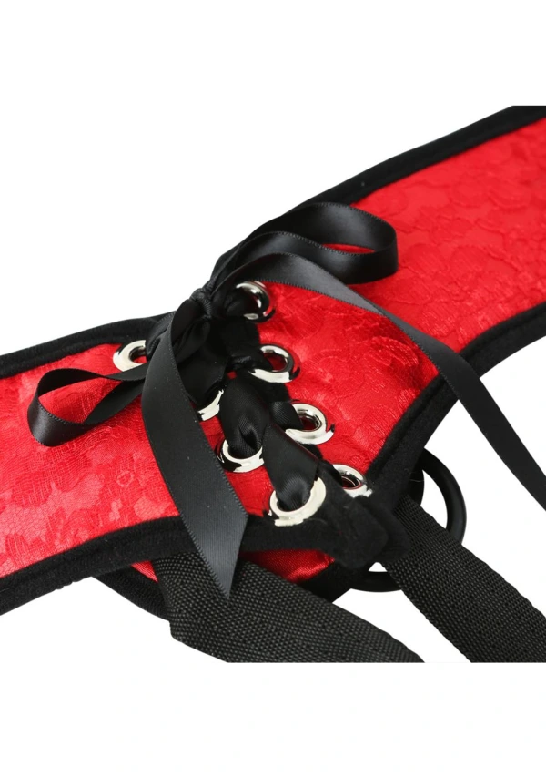 Sunrise Lace Corset Strap-On